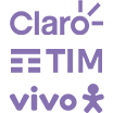 Integração Online com às<br />Operadoras Claro, TIM e Vivo