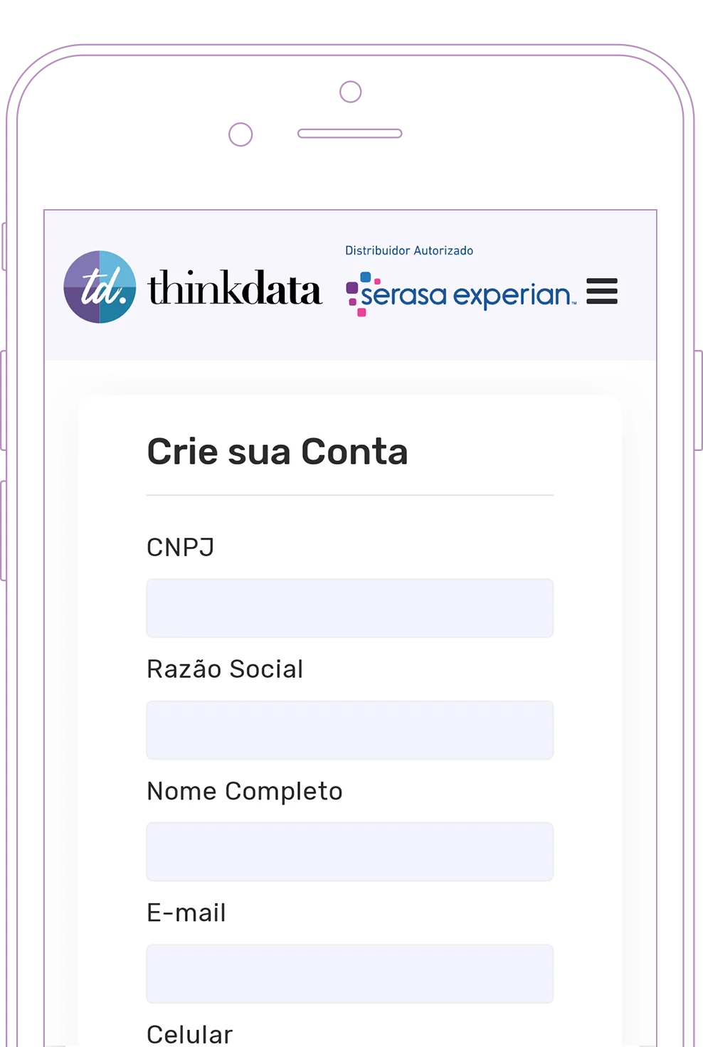 Faça seu cadastro