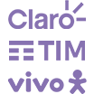 Integração Online com às<br />Operadoras Claro, TIM e Vivo