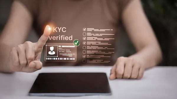 Verificação de identidade KYC com identificação digital